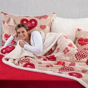 decoDoma Set cu blăniţă AMORE 2 buc