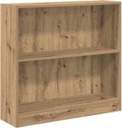vidaXL Bibliotecă, stejar artizanal, 80x24x76 cm, lemn prelucrat