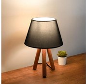 Lampă de masă AYD, 1 x E27, 40 W, 230 V, maro/antracit