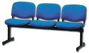 Banca sala de asteptare 3 locuri 1123 ,   mobilier profesional pentru spatii publice