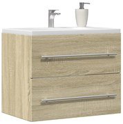 vidaXL Dulap de chiuvetă, stejar sonoma, 60x38,5x48 cm, PAL