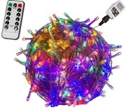 Iluminat LED de Crăciun - 5 m,50 LED-uri,colorat+controler