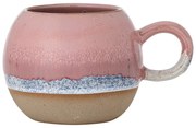 Cană roz din gresie 410 ml Paula – Bloomingville