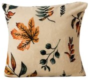 Fata de perna din microplus AUTUMNA 45x45 cm, crem