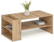 Măsuță de cafea Ingenio, stejar artisan