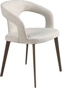 Scaun modern design italian, Tesatura Off-White