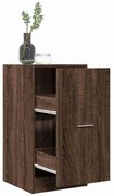 vidaXL Dulap de farmacie, stejar maro, 40x41x77,5 cm, lemn prelucrat