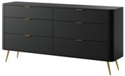 Comodă Ovenia O4  (negru). 1099602