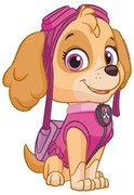Autocolant 3D Paw Patrol Skye, 14 x 20 cm