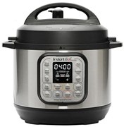 Multicooker sub presiune Instant Pot Duo Mini 110004501, 700W, 3L, 11 programe, 7 functii, Set and Forget, Otel inoxidabil, Argintiu