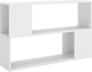 vidaXL Bibliotecă, alb, 100x24x63 cm, PAL