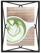 Ramă foto neagră de masă/ de perete din metal 20x15 cm Prisma – Umbra