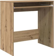 vidaXL Birou Stejar Artizanal 77.5 x 43 x 79 cm Lemn compozit