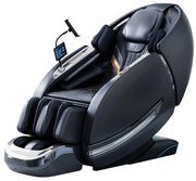 Fotoliu de masaj LUXOR L183 PRO, AI voce, Incalzire, Bluetooth, Zero Gravity SL-Track Shiatsu, Joystick și suport pentru telefon, Controler rapid cotiera, 2 Boxe, Moduri Automate, Suport Picioare extensibil, Piele PU Premium, Negru