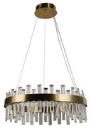 Lustră LED de cristal dimabilă pe cablu LED/80W/230V + telecomandă