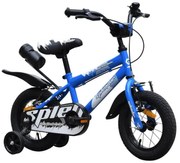 Bicicleta pentru copii NOVOKIDS™ Splend'Or Boom PRO Edition, Cu bidon pentru apa, Roti 12" inch, Maxim 50 kg, Cadru din otel, Roti ajutatoare