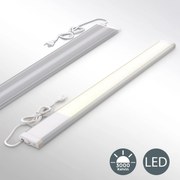 BKLICHT Iluminat pentru dulap alb 57,5/5/1,3 cm