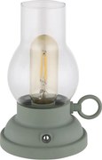 Lampă LED tactilă reîncărcabilă dimabilă de masă Globo 58016B PETRO LED/1W/3,7V 1200 mAh verde