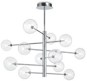 Candelabru design clasic EQUINOXE SP12 CROMO, D-124cm 200118