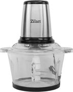 Tocator legume-fructe Zilan ZLN3898 din inox, Vas din sticla capacitate 2L, 2 trepte de viteza + pulse, Putere 400W