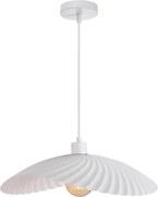 Lampă suspendată pe cablu DANCE 1xE27/40W/230V albă