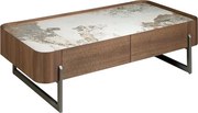 Masuta deosebita design LUX Walnut-Marble