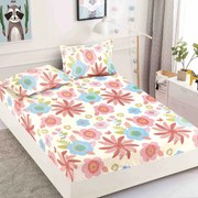 Huse de pat, 3 Piese, Finet cu elastic 90x200