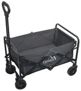 Cattara 13703 Cărucior pliabil pentru campingTrogir Pic colo, 94 x 77 x 54 cm, S