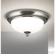 Orion - Plafonieră EMPIRA, 2 x E14, 40 W, 230 V, Ø 26,5 cm, crom mat