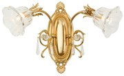 Aplica de perete design clasic LA BOHEME 2L, auriu