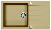 Chiuvetă de bucătărie ALVEUS 1132029 CADIT 86x50 cm bej
