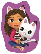 Pernă pentru copii din polar/fleece 35x35 cm Gabby´s Dollhouse "Pandy" – Jerry Fabrics