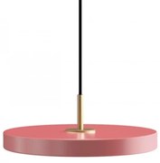 Lustra LED design scandinav Asteria mini - rose/ auriu