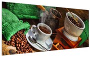 Tablou cu măcinător de cafea (120x50 cm), în 40 de alte dimensiuni noi