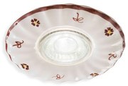 Spot incastrabil design retro realizat manual din ceramica PESCARA