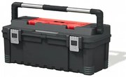 Dulap de scule cu organizatori Keter Hawk, 66 x28,7 x 26,6 cm, negru-roșu