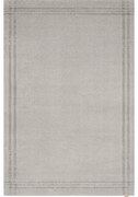 Covor crem din lână 160x240 cm Calisia M Grid Rim – Agnella