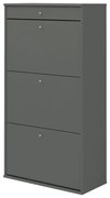 Suport de pantofi gri cu uși rabatabile Mistral - Hammel Furniture