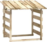 vidaXL Pergolă cu acoperiș, 100x90x100 cm, lemn de pin tratat