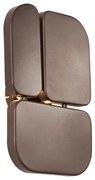 Lampă de perete de design bronzată cu 3 lumini - Planes