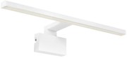 Aplica de perete LED pentru baie IP44 Marlee alb 4000K