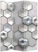 Paravan - Abstracție 3D (126x170 cm)