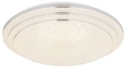 Plafoniera LED cu telecomanda design modern Aley alb