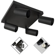 Lampă spot FARGO 4xGU10/30W/230V negru