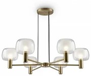 Suspensie moderna 6 becuri E14 Vision MOD411PL-06G Maytoni