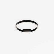 Plafoniera design modern LED Rim 40cm negru