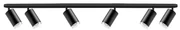 Spot pentru baie TURYN 6xGU10/10W/230V IP44 negru