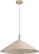 Lustră suspendată pe cablu ANEGA 1xGX53/15W/230V Ø 50 cm bej