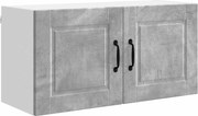 vidaXL Dulap de bucătărie Gri din beton 80 x 31 x 40 cm Lemn compozit
