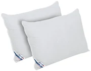 Set 2 perne Alcam, SaniMed® 50x70 cm, microfibra matlasata hipoalergenica, umplutura cu tratament SILVERPLUS®